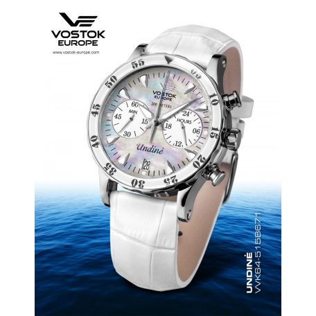 VOSTOK EUROPE UNDINÉ VK64-515A671 NŐI KARÓRA