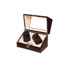 MAHAGÓNI SZÍNŰ LAKKOZOTT FA ÓRAFORGATÓ 4 ÓRÁNAK