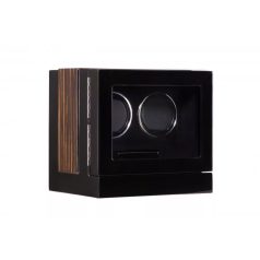 LAKKOZOTT FA ÓRAFORGATÓ 2 ÓRÁNAK, FEKETE-BARNA