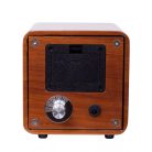 LAKKOZOTT JUHARFA SZÍNŰ FA ÓRAFORGATÓ 1 ÓRÁNAK