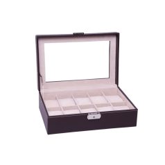 BARNA VARROTT ÓRATARTÓ DOBOZ 10 ÓRÁNAK