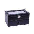 FEKETE VARROTT ÓRATARTÓ DOBOZ 20 ÓRÁHOZ