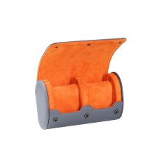 HENGERES UTAZÓ ÓRATARTÓ DOBOZ 2 ÓRÁNAK, SZÜRKE