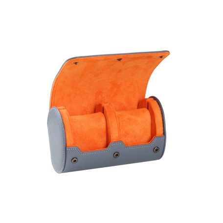 HENGERES UTAZÓ ÓRATARTÓ DOBOZ 2 ÓRÁNAK, SZÜRKE