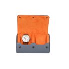 HENGERES UTAZÓ ÓRATARTÓ DOBOZ 2 ÓRÁNAK, SZÜRKE