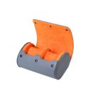 HENGERES UTAZÓ ÓRATARTÓ DOBOZ 2 ÓRÁNAK, SZÜRKE