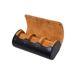 HENGERES UTAZÓ ÓRATARTÓ DOBOZ 3 ÓRÁNAK, FEKETE