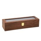 NATÚR BARNA FA ÓRATARTÓ DOBOZ 6 ÓRÁNAK