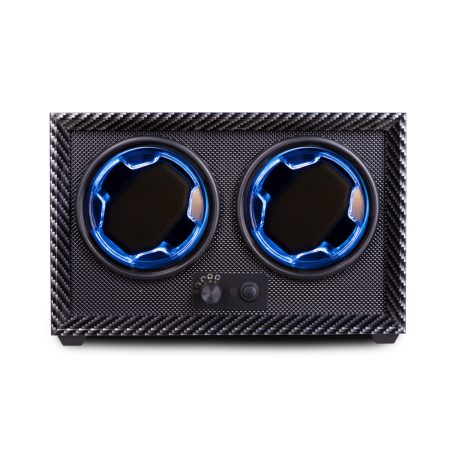 KARBON SZÍNŰ FA ÓRAFORGATÓ 2 ÓRÁNAK