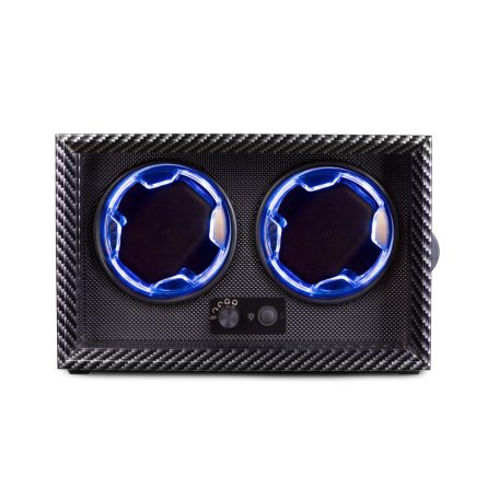 KARBON SZÍNŰ FA ÓRAFORGATÓ 2 ÓRÁNAK