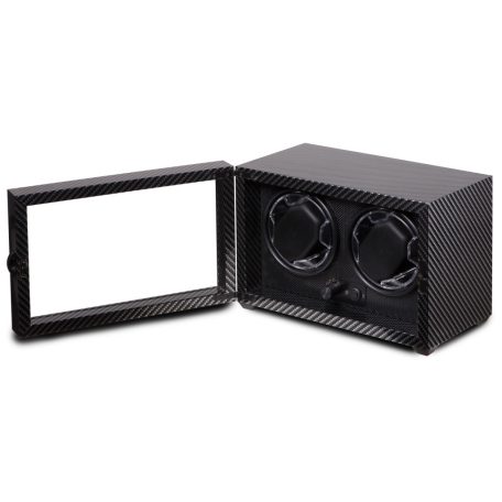 KARBON SZÍNŰ FA ÓRAFORGATÓ 2 ÓRÁNAK