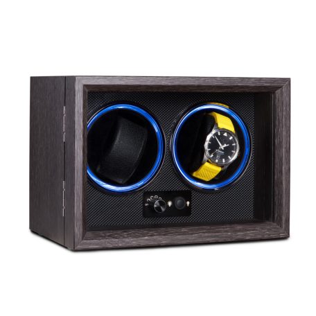 PALISZANDER SZÜRKE FA ÓRAFORGATÓ 2 ÓRÁNAK