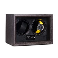 PALISZANDER SZÜRKE FA ÓRAFORGATÓ 2 ÓRÁNAK