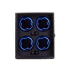 KARBON SZÍNŰ FA ÓRAFORGATÓ 4 ÓRÁNAK