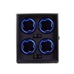 KARBON SZÍNŰ FA ÓRAFORGATÓ 4 ÓRÁNAK