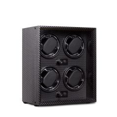 KARBON SZÍNŰ FA ÓRAFORGATÓ 4 ÓRÁNAK