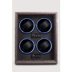 PALISZANDER SZÜRKE FA ÓRAFORGATÓ 4 ÓRÁNAK