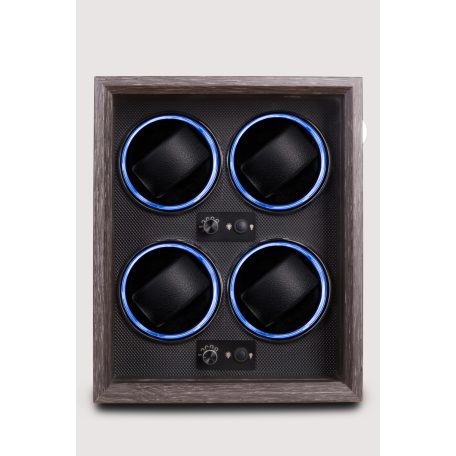 PALISZANDER SZÜRKE FA ÓRAFORGATÓ 4 ÓRÁNAK